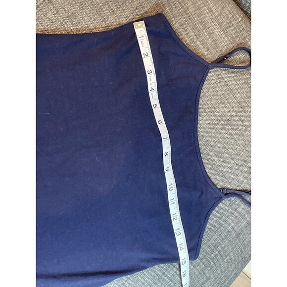 Gap Navy Blue Camisole Top with Adjustable Straps Sz M - Picture 6 of 7